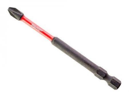 Біта Shockwave IMPACT DUTY для шуруповерта PH2*90мм MILWAUKEE 