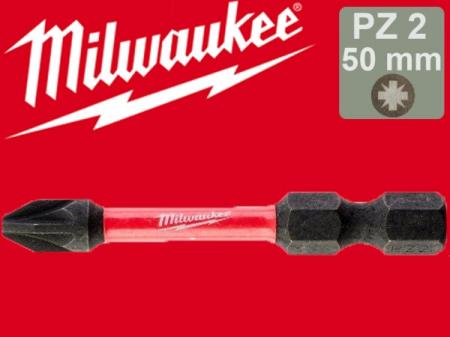 Біта для шуруповерта Milwaukee Shockwave 30xLife PZ2 (довжина 50мм, 1шт.)
